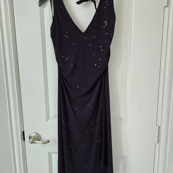 Charlotte Russe Dresses | Charlotte Russe Deep Purple Backless Dress | Color: Blue | Size: S | Litchibi's Closet Charlotte Russe Dresses | Charlotte Russe Deep Purple Backless Dress | Color: Blue | Size: S | Litchibi's Closet